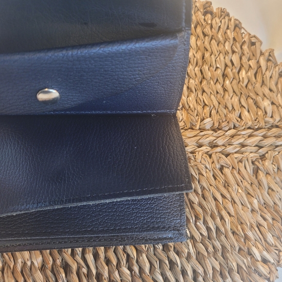 Vintage Harley-Davidson Black Leather Billfold Wallet - Picture 4 of 9